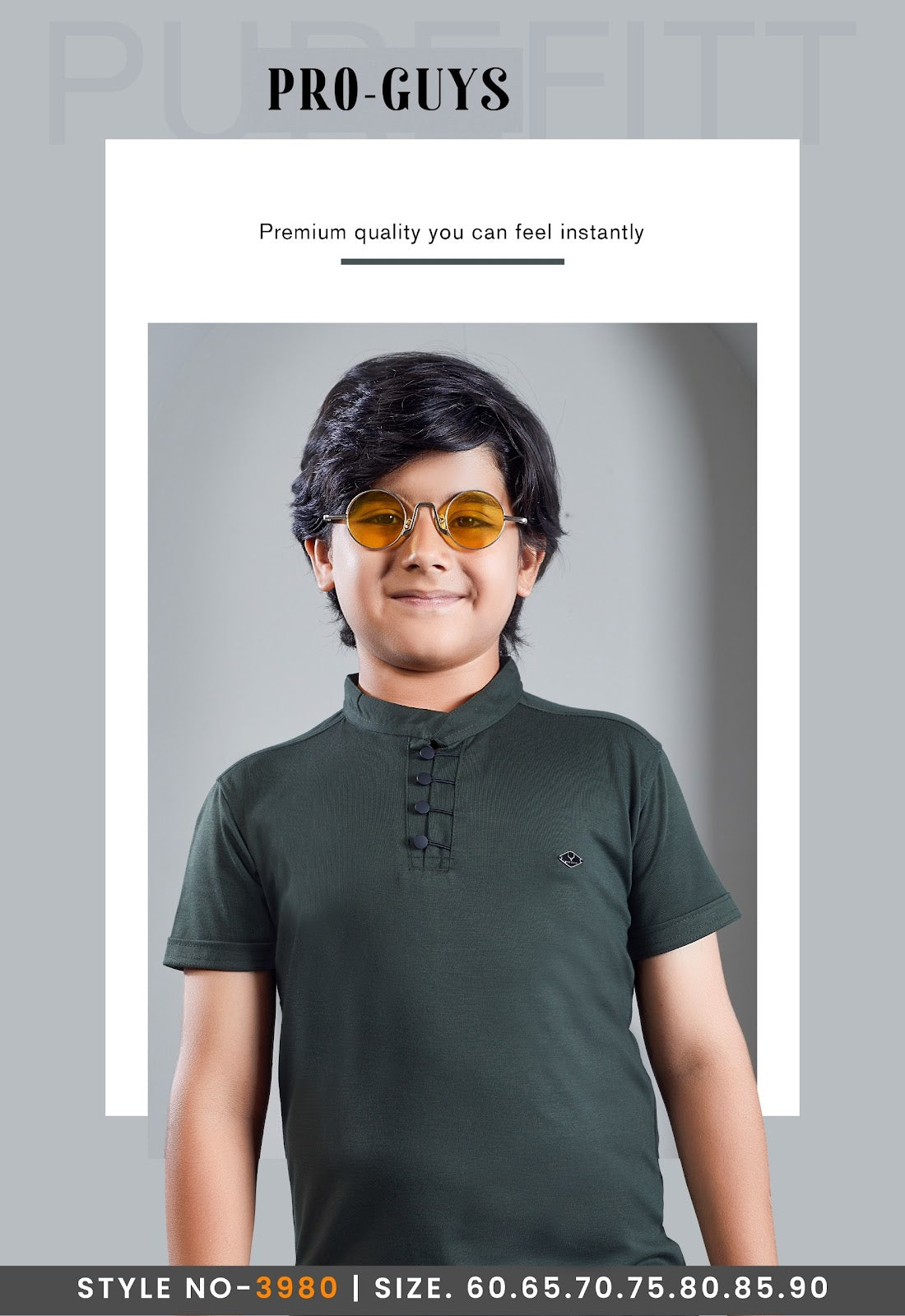 Style No 3980 Pro Guys Tencil Lycra Boys Tshirt Exporter Ahmedabad