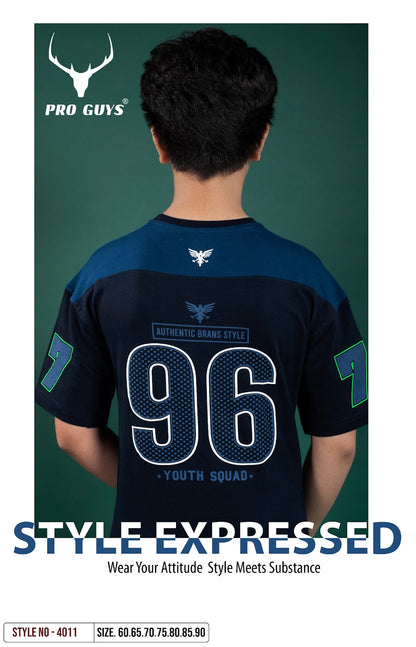 Style No 4011 Down Shoulder Pro Guys Cotton Boys Tshirt Exporter India