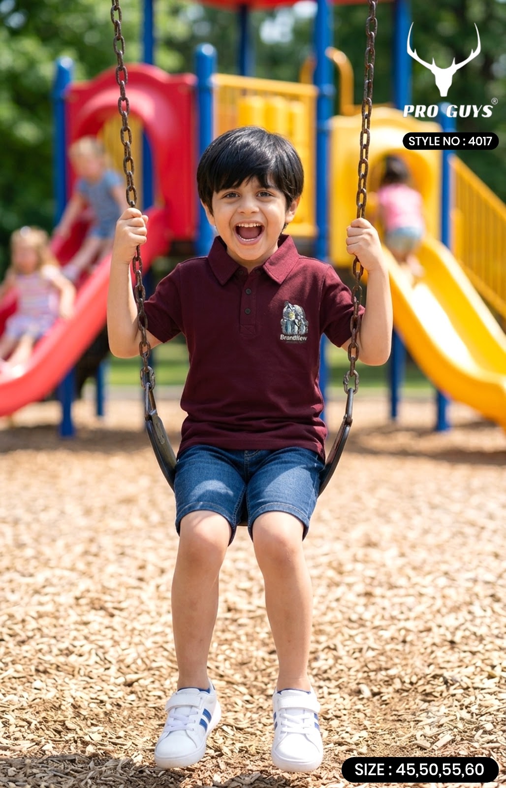 Style No 4017 Pro Guys Imported Boys Tshirt Supplier India