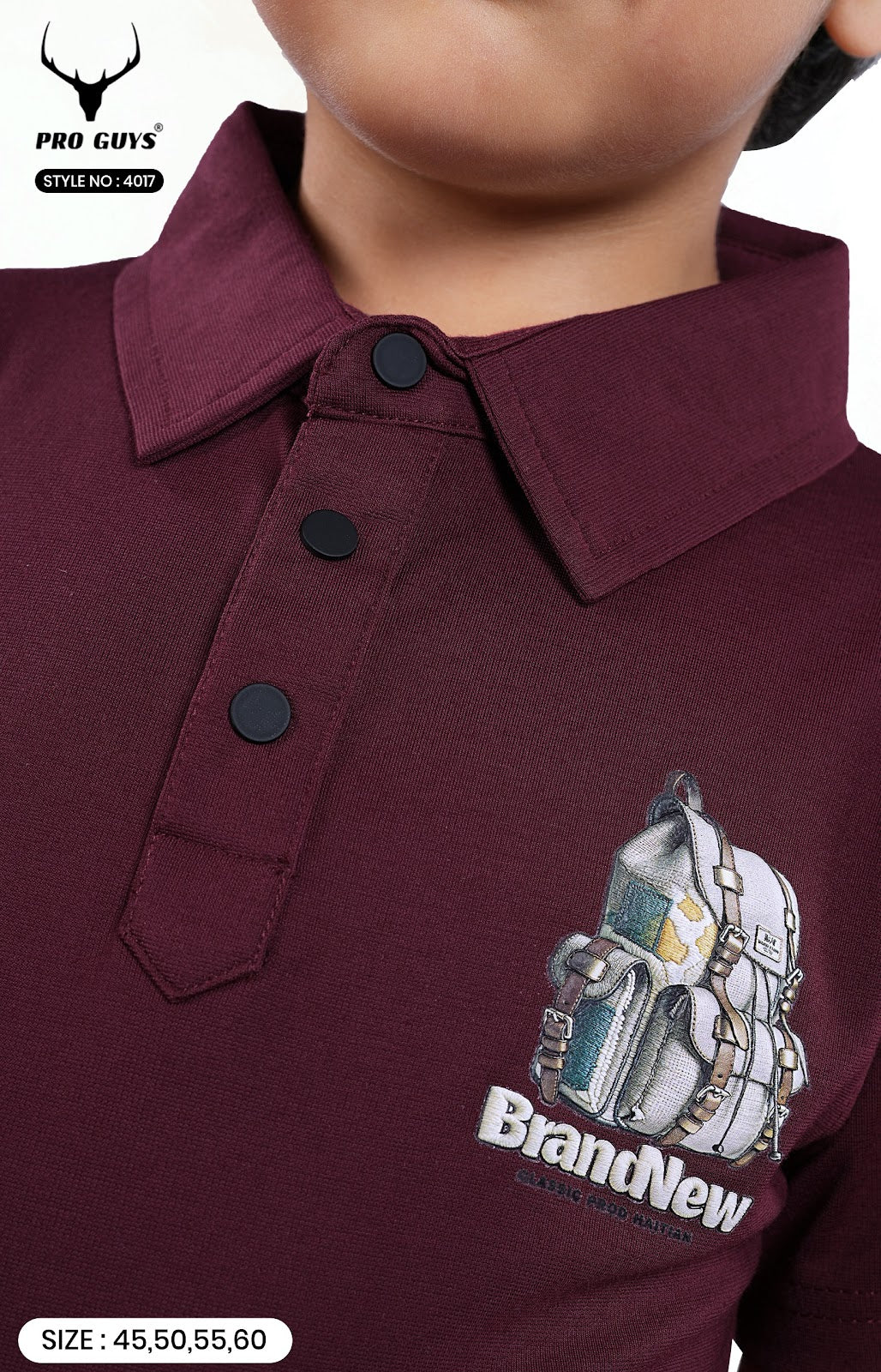 Style No 4017 Pro Guys Imported Boys Tshirt Supplier India