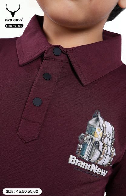 Style No 4017 Pro Guys Imported Boys Tshirt Supplier India