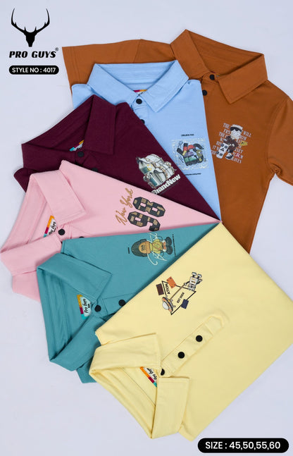 Style No 4017 Pro Guys Imported Boys Tshirt Supplier India