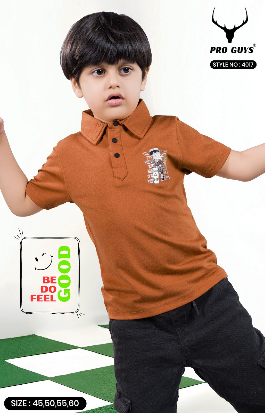 Style No 4017 Pro Guys Imported Boys Tshirt Supplier India