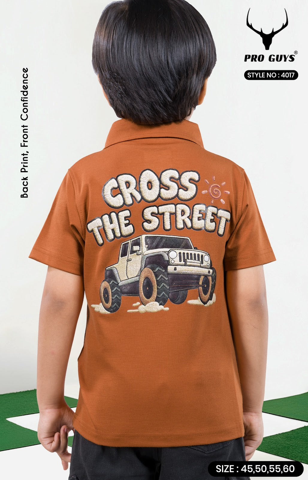 Style No 4017 Pro Guys Imported Boys Tshirt Supplier India