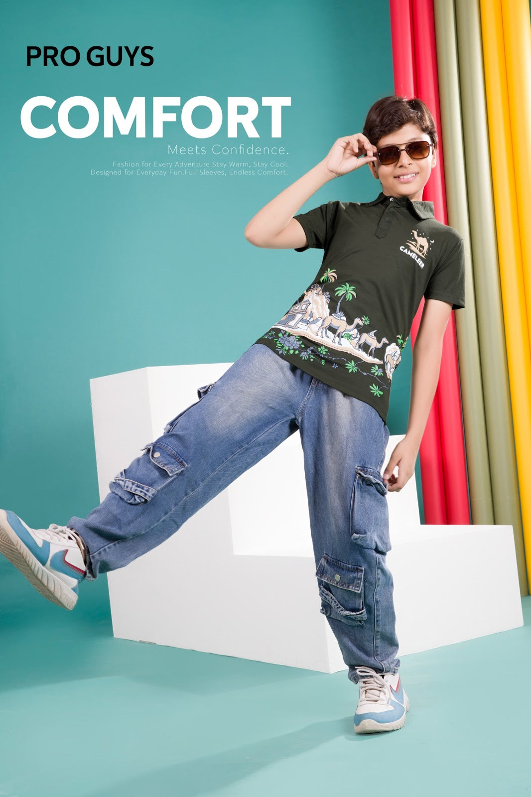 Style No 4027 Pro Guys Imported Boys Tshirt Wholesaler Gujarat