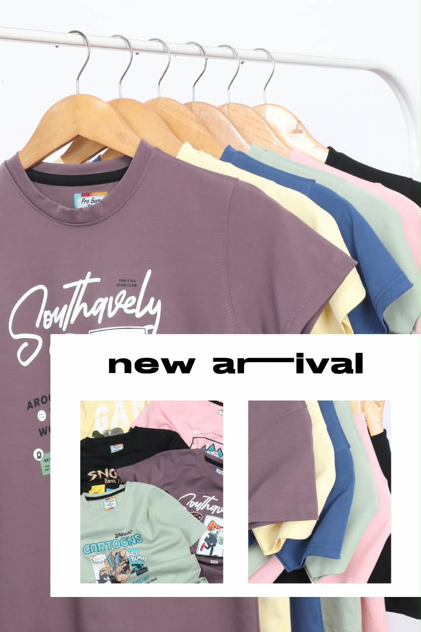 Style No 4034 Pro Guys Tencil Lycra Boys Tshirt Supplier