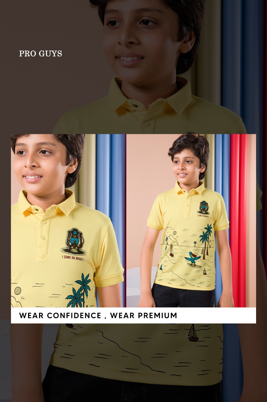 Style No 4038 Pro Guys Tencil Lycra Boys Tshirt Exporter Ahmedabad