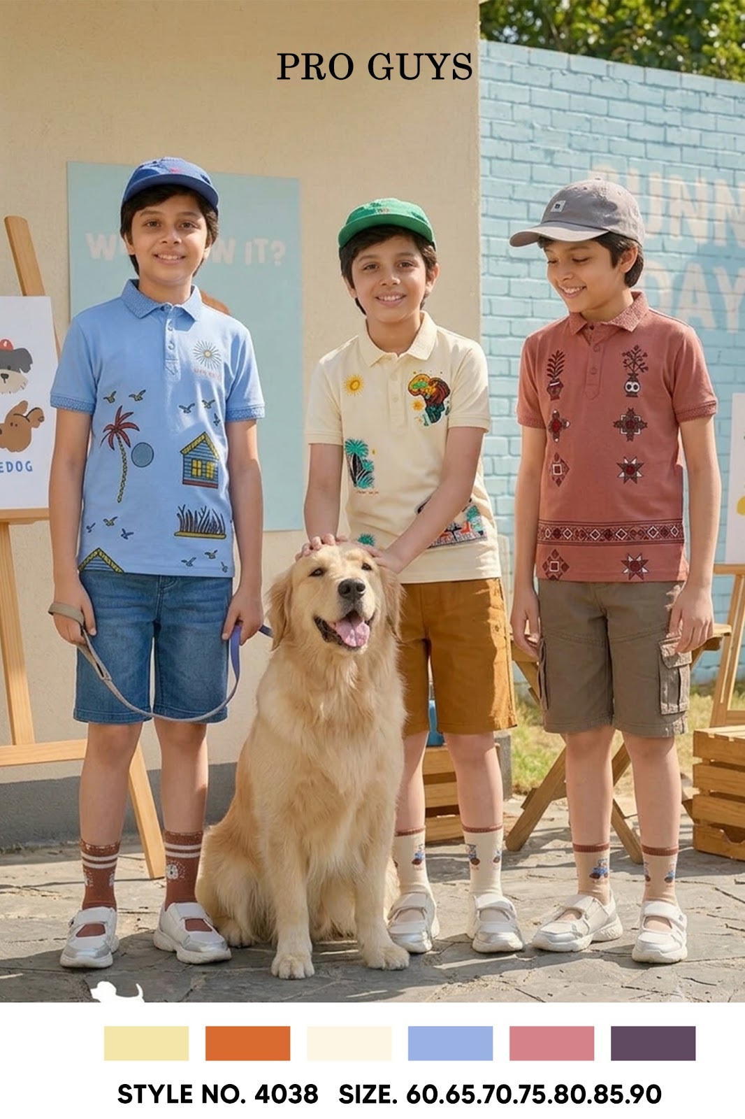 Style No 4038 Pro Guys Tencil Lycra Boys Tshirt Exporter Ahmedabad