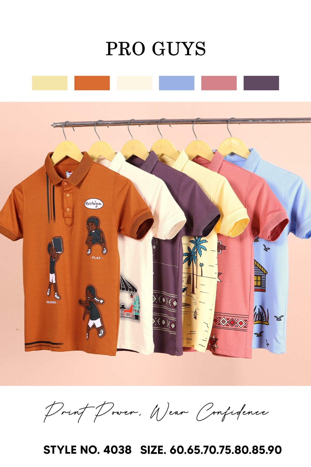 Style No 4038 Pro Guys Tencil Lycra Boys Tshirt Exporter Ahmedabad