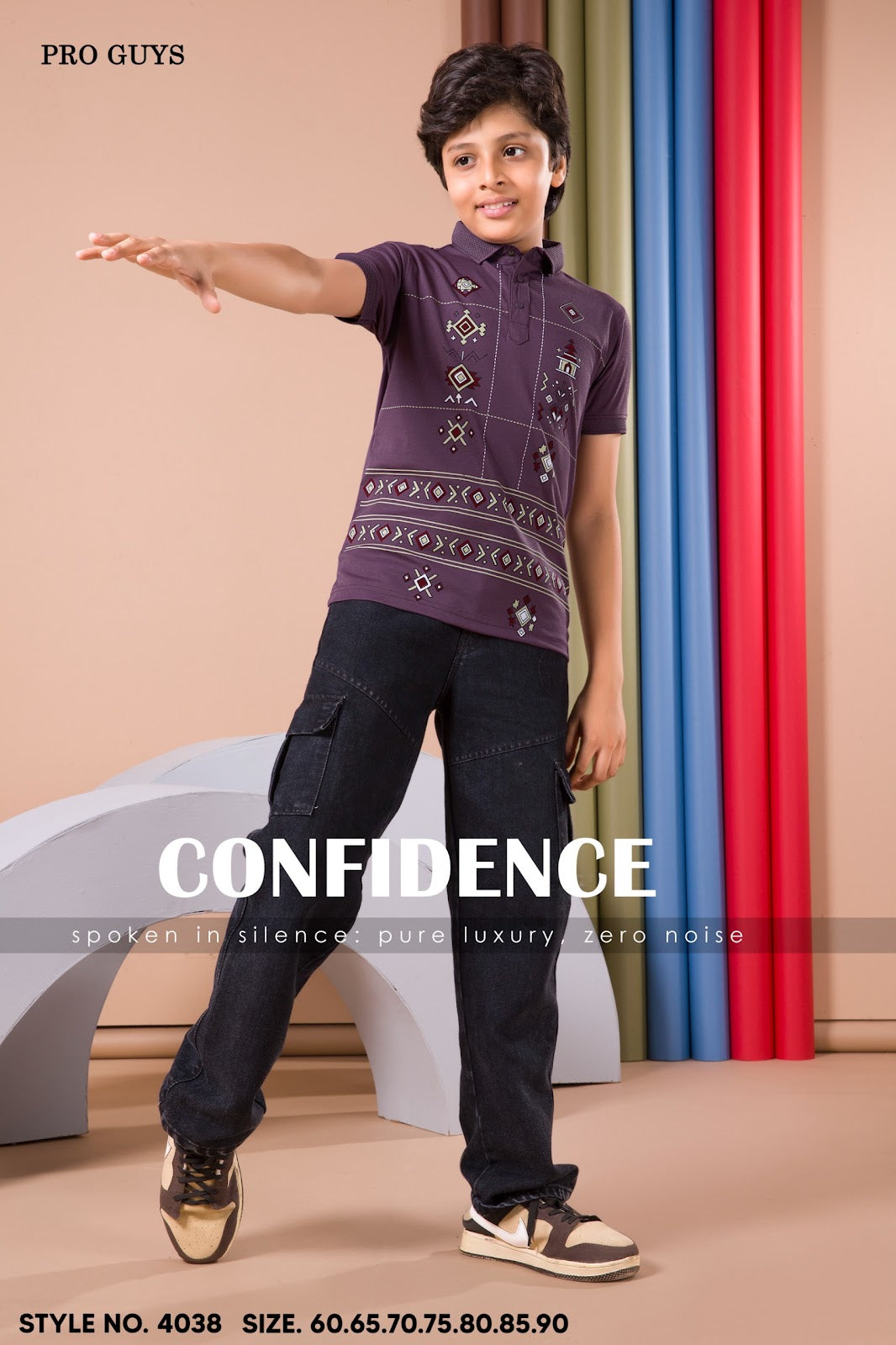 Style No 4038 Pro Guys Tencil Lycra Boys Tshirt Exporter Ahmedabad