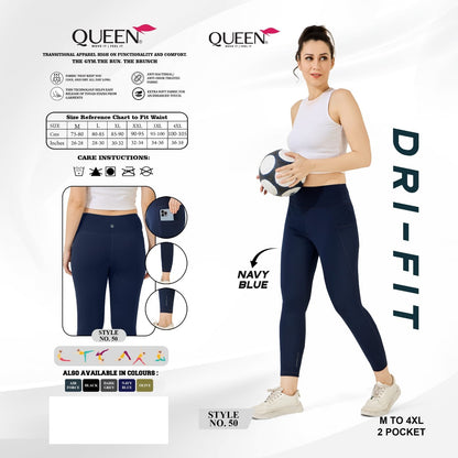 Style No 50 Queen Imported Ankle Length Leggings Wholesaler Gujarat