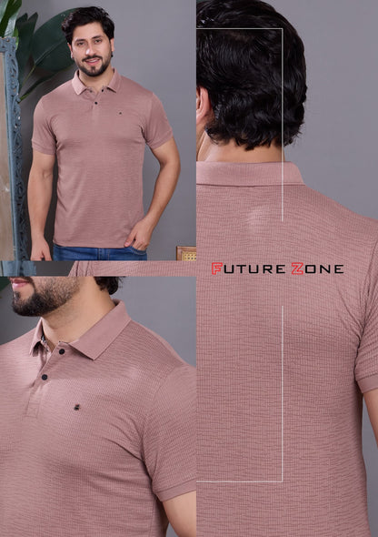 Style No 668 Future Zone Poly Mens Tshirts Wholesaler