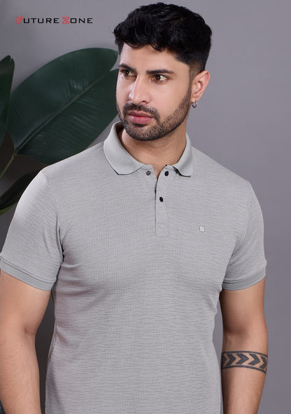 Style No 668 Future Zone Poly Mens Tshirts Wholesaler