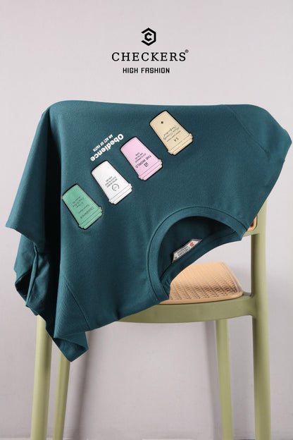 Style No 809 816 Checkers Tencil Lycra Mens Tshirts Supplier