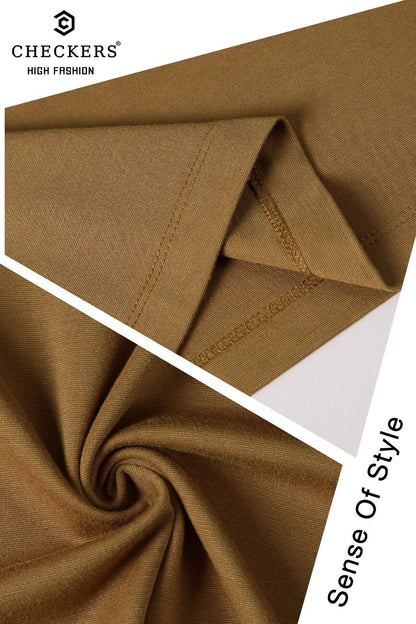 Style No 809 816 Checkers Tencil Lycra Mens Tshirts Supplier