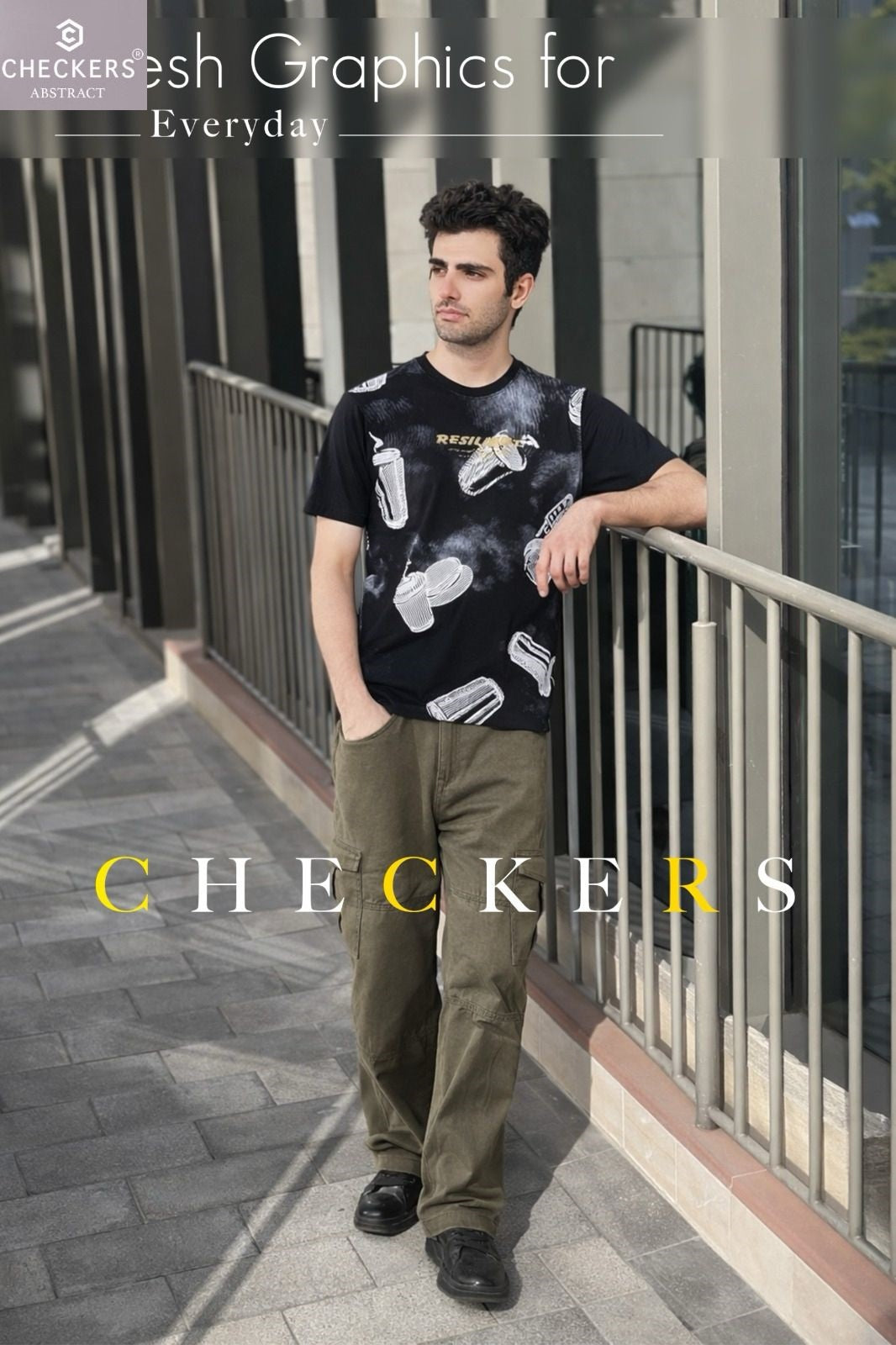 Style No 817-824 Checkers Tencil Lycra Mens Tshirts Supplier Ahmedabad