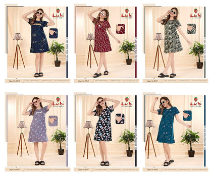 Style No 916 Lichi Cotton Designer Long Top Wholesale