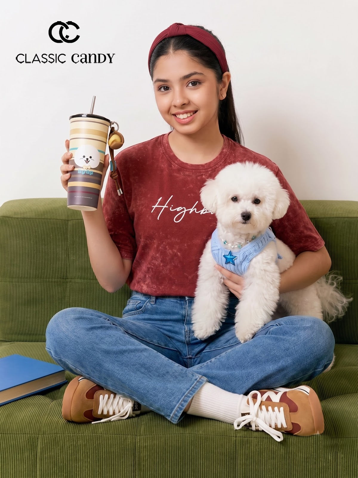 Style No A941 Classic Candy Canvas Girls Top Supplier