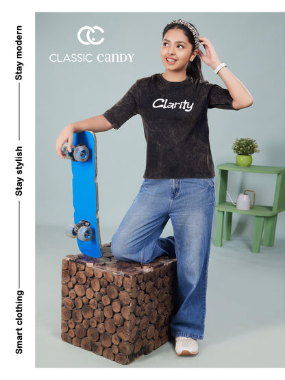 Style No A941 Classic Candy Canvas Girls Top Supplier