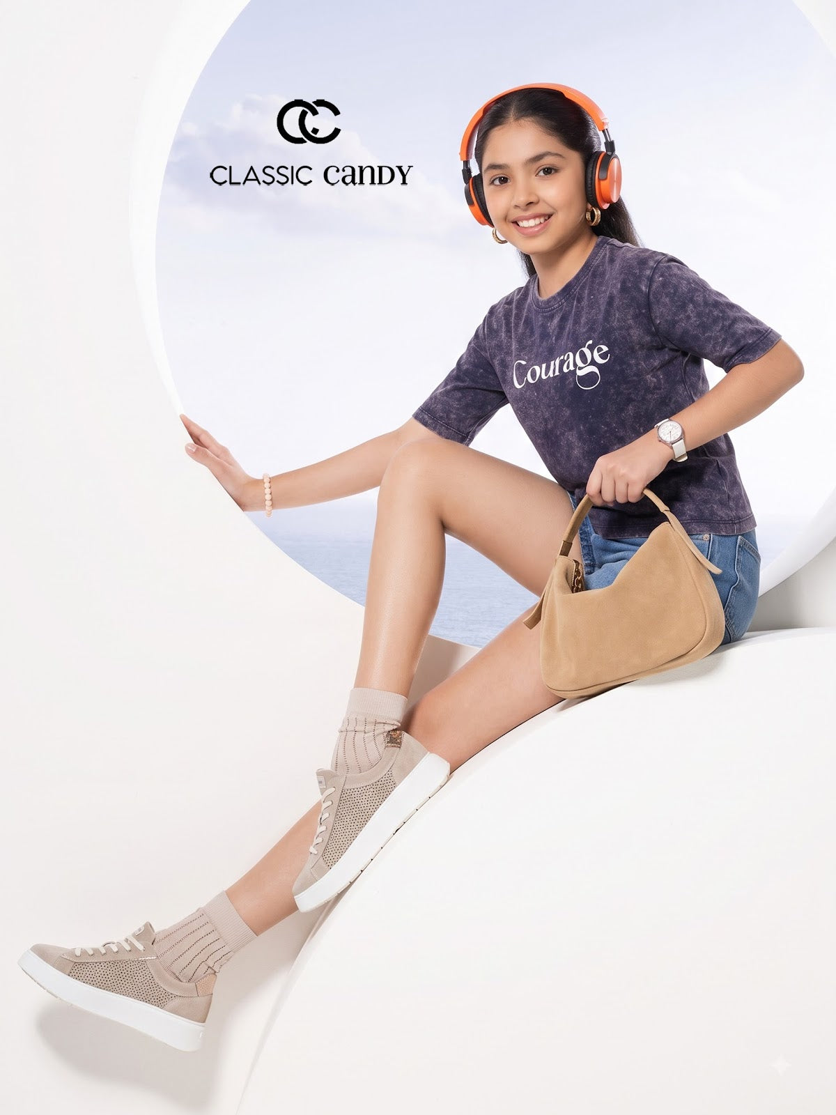 Style No A941 Classic Candy Canvas Girls Top Supplier