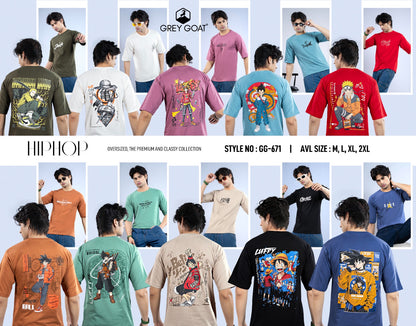 Style No Gg 671 Grey Goat Cotton Biowashed Mens Tshirts Wholesale Price