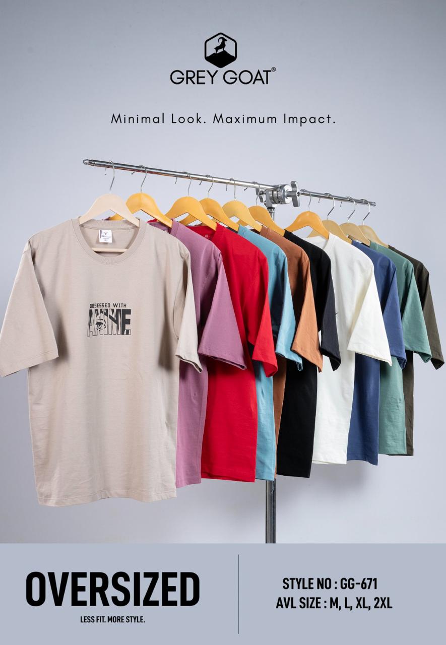 Style No Gg 671 Grey Goat Cotton Biowashed Mens Tshirts Wholesale Price