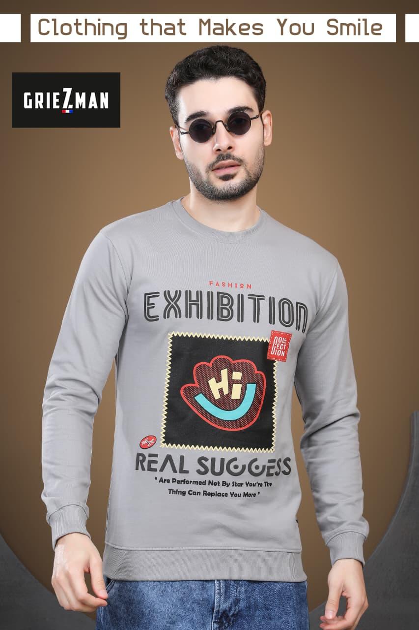 Style No Gm 200 Griezman Cotton Looper Mens Tshirts Manufacturer