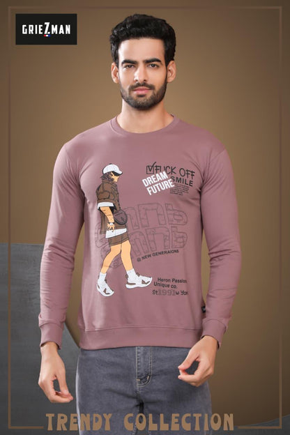 Style No Gm 200 Griezman Cotton Looper Mens Tshirts Manufacturer