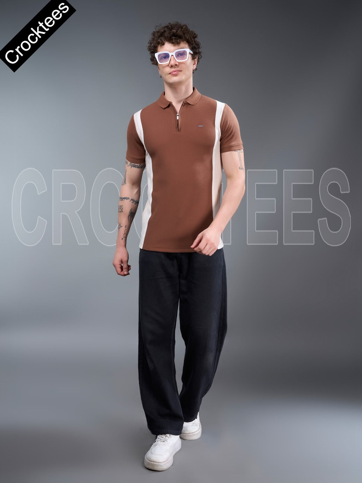Style No Jh 171 Crocktees Vertical Mens Tshirts Wholesale Rate