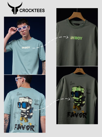 Style No Jh 195 Crocktees Cotton Looper Mens Tshirts Supplier