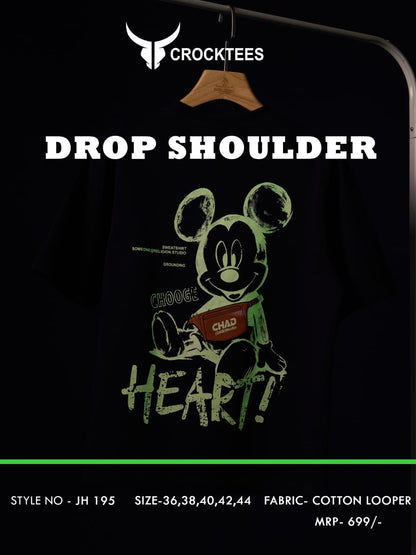 Style No Jh 195 Crocktees Cotton Looper Mens Tshirts Supplier