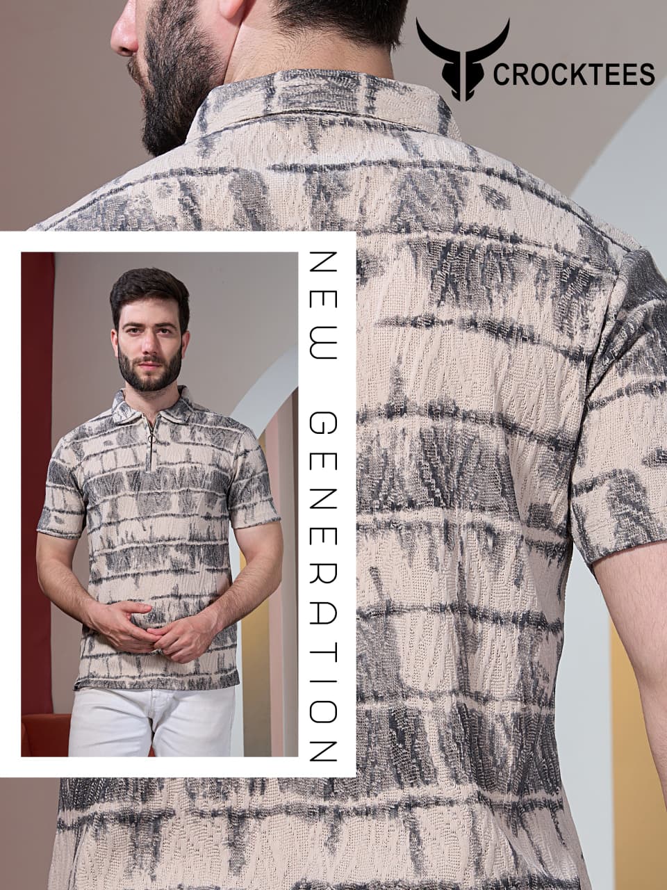 Style No Jh 640 Crocktees Imported Mens Tshirts Supplier Gujarat