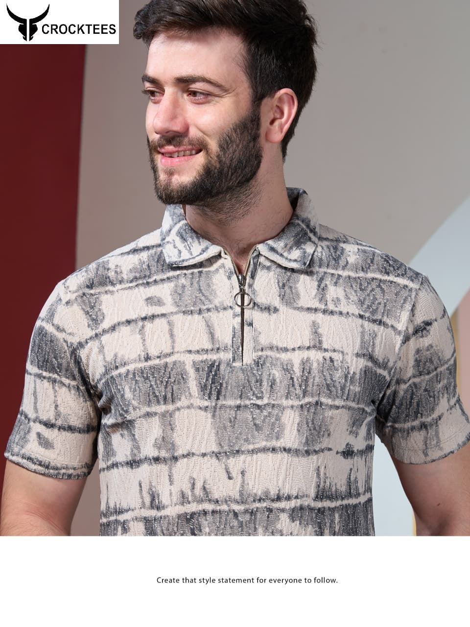 Style No Jh 640 Crocktees Imported Mens Tshirts Supplier Gujarat