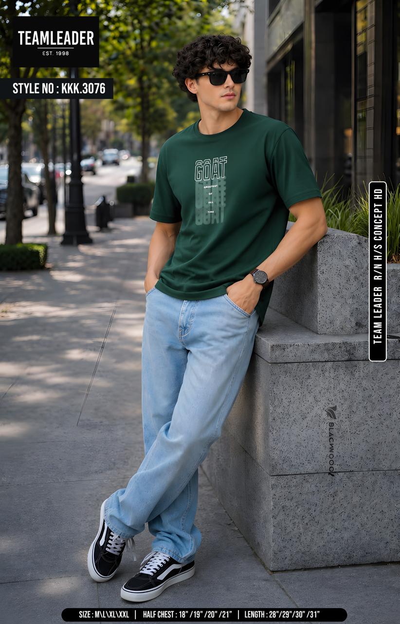 Style No Kkk 3076 Teamleader Mens Tshirts Wholesale Price