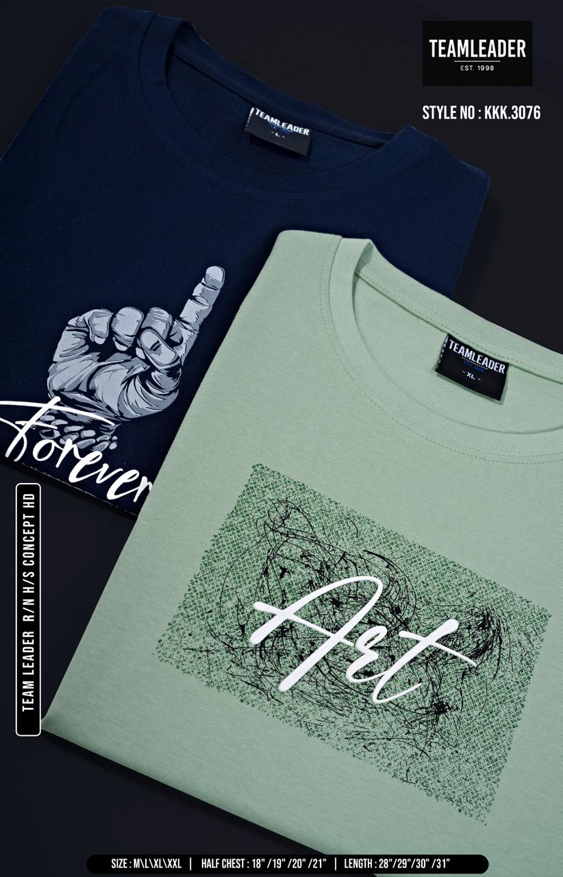 Style No Kkk 3076 Teamleader Mens Tshirts Wholesale Price