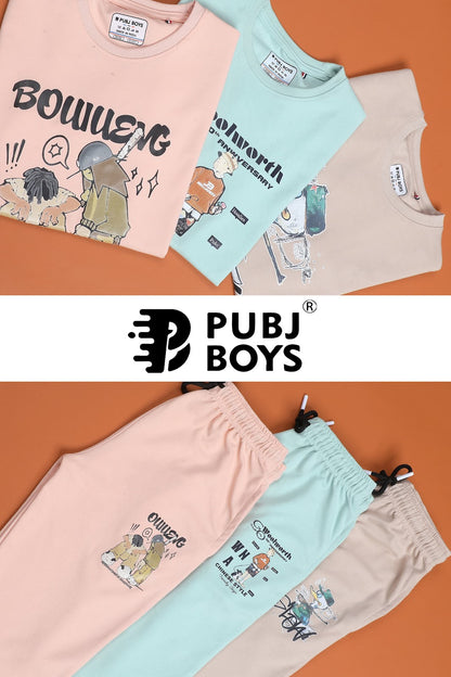 Style No P2-06 Pubj Imported Boys Capri Night Suit Supplier Ahmedabad