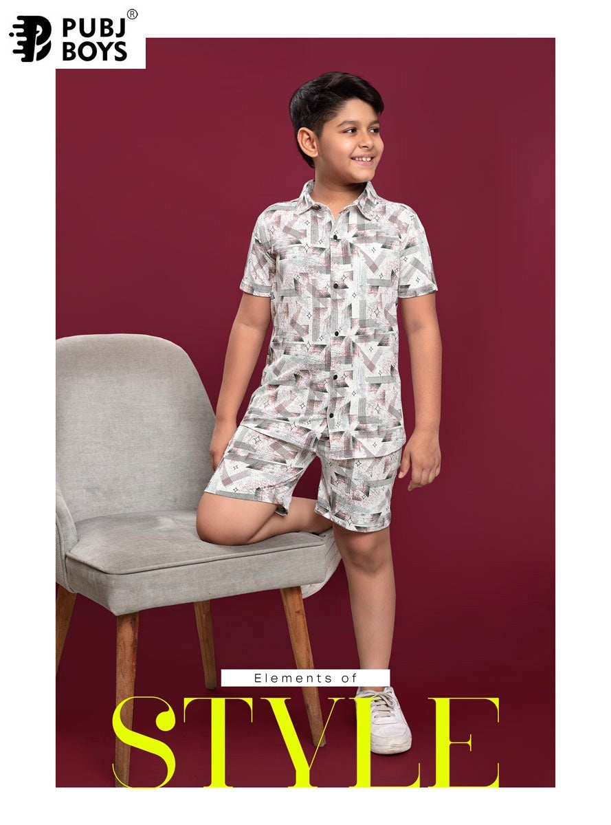 Style No P2-10 Pubj Knit Boys Co Ord Set Wholesaler India