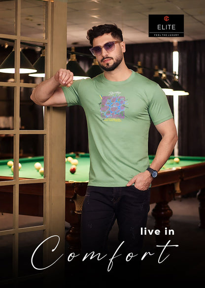 Style No Tng 392 Elite Imported Mens Tshirts Wholesaler India
