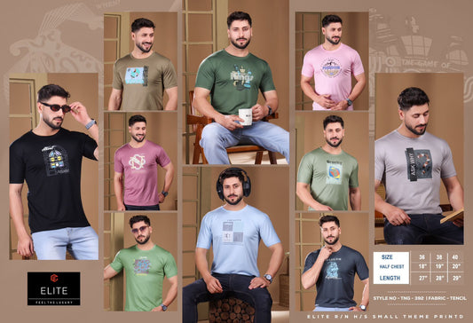Style No Tng 392 Elite Imported Mens Tshirts Wholesaler India