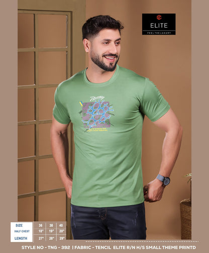 Style No Tng 392 Elite Imported Mens Tshirts Wholesaler India