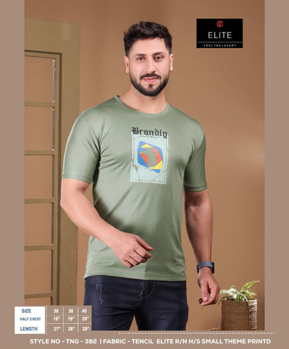 Style No Tng 392 Elite Imported Mens Tshirts Wholesaler India