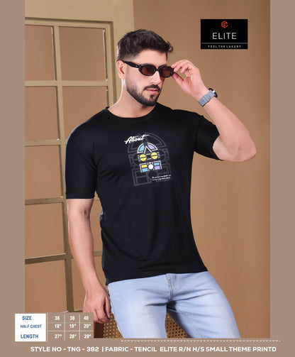 Style No Tng 392 Elite Imported Mens Tshirts Wholesaler India