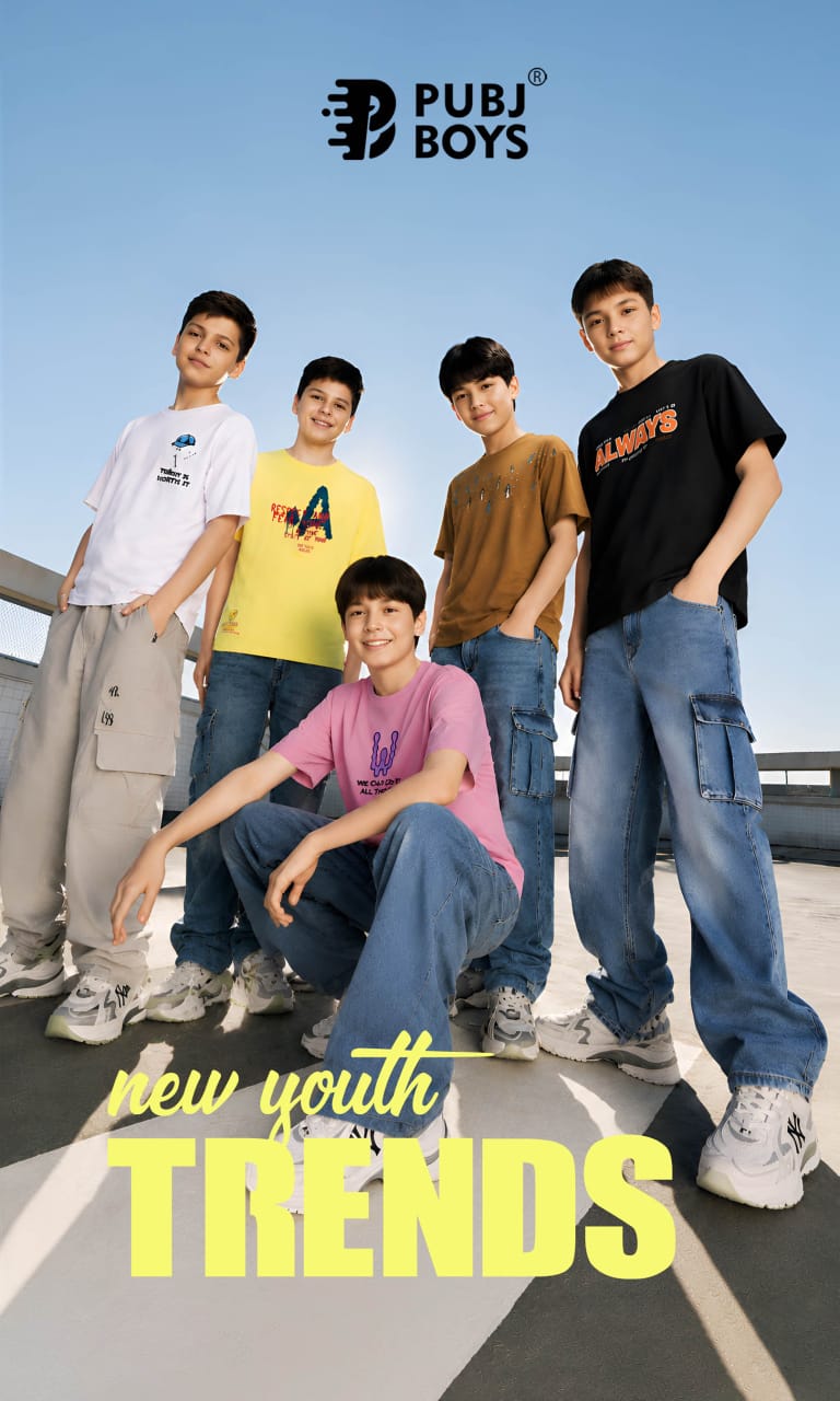 Style Pk 04 Down Shoulder Pubj Scuba Boys Tshirt Supplier India