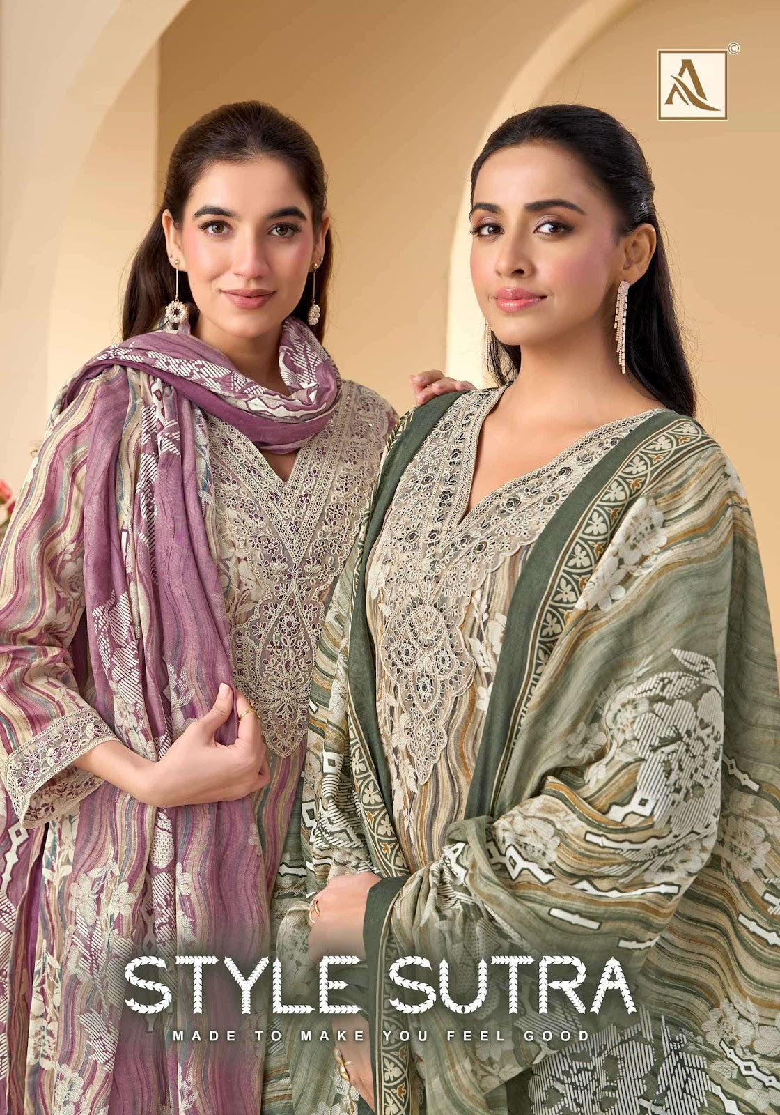 Style Sutra Alok Zam Cotton Karachi Salwar Suits Supplier