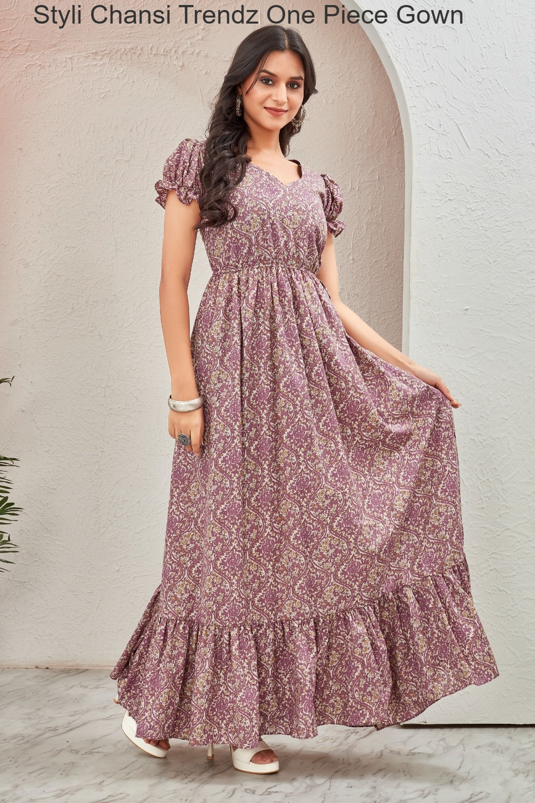 Styli Chansi Trendz Cotton One Piece Gown Exporter India