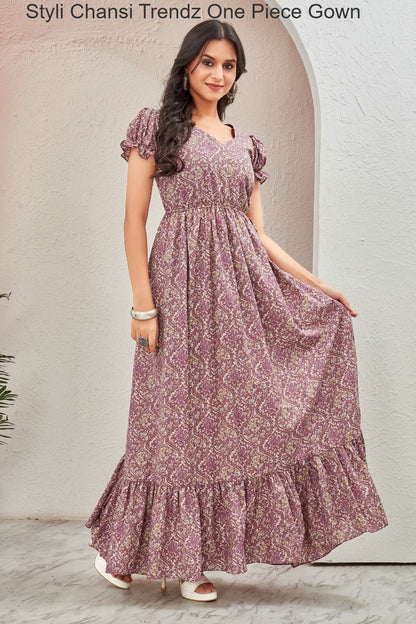 Styli Chansi Trendz Cotton One Piece Gown Exporter India