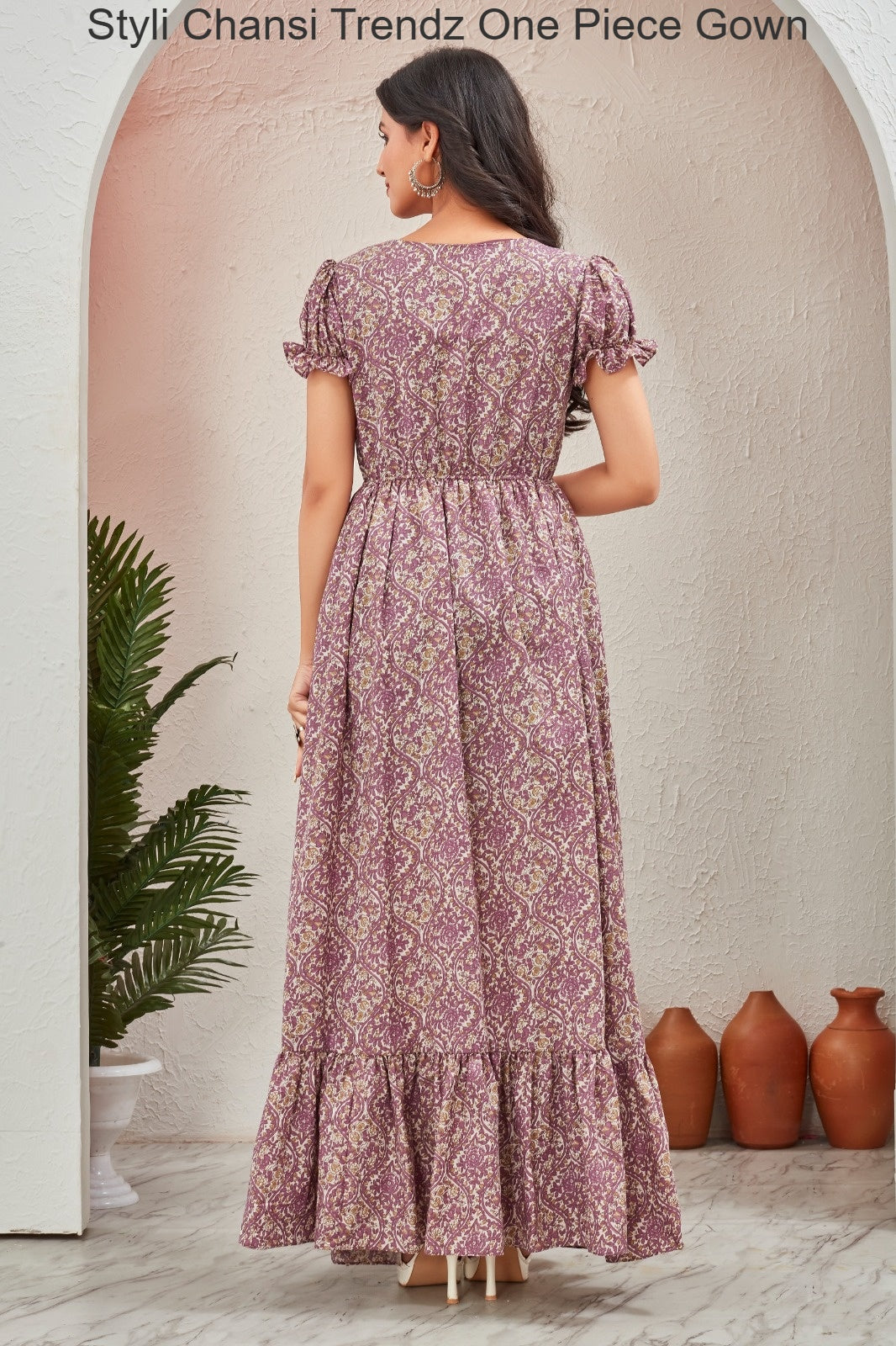 Styli Chansi Trendz Cotton One Piece Gown Exporter India
