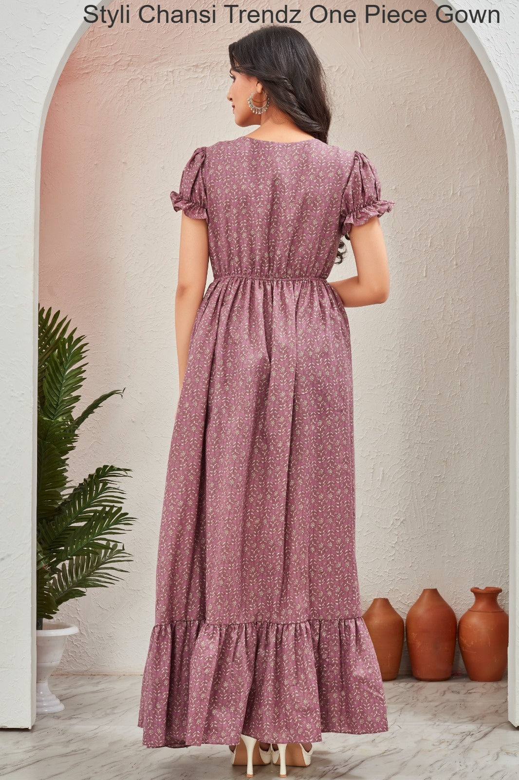Styli Chansi Trendz Cotton One Piece Gown Exporter India