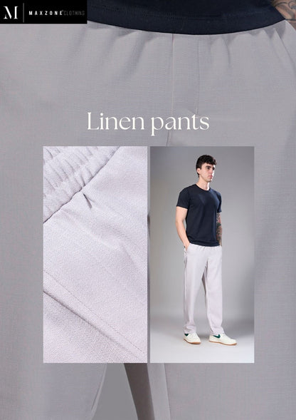 Su J G3 D No 2588 Maxzone Clothing Linen Mens Track Pants Wholesaler India