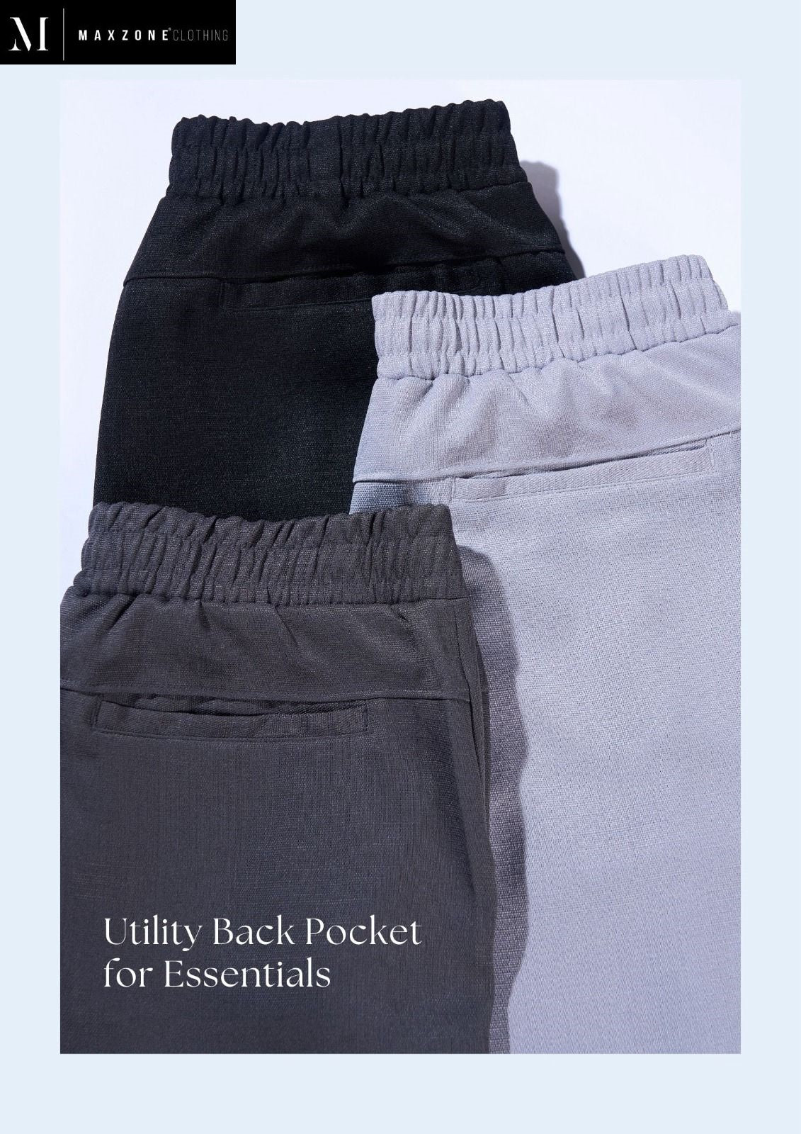 Su J G3 D No 2588 Maxzone Clothing Linen Mens Track Pants Wholesaler India